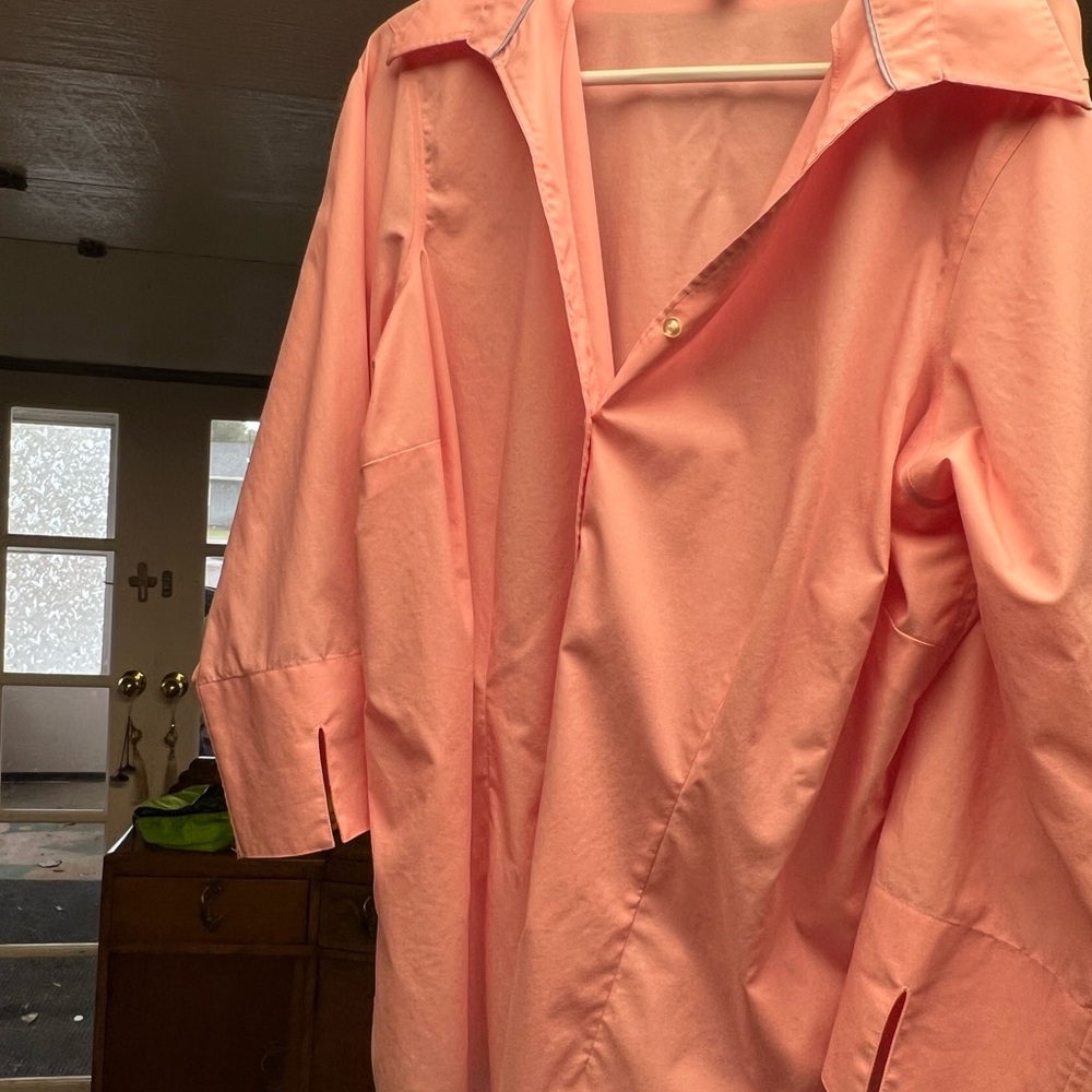 Pink Button-Up Shirt - Picture 4 of 6